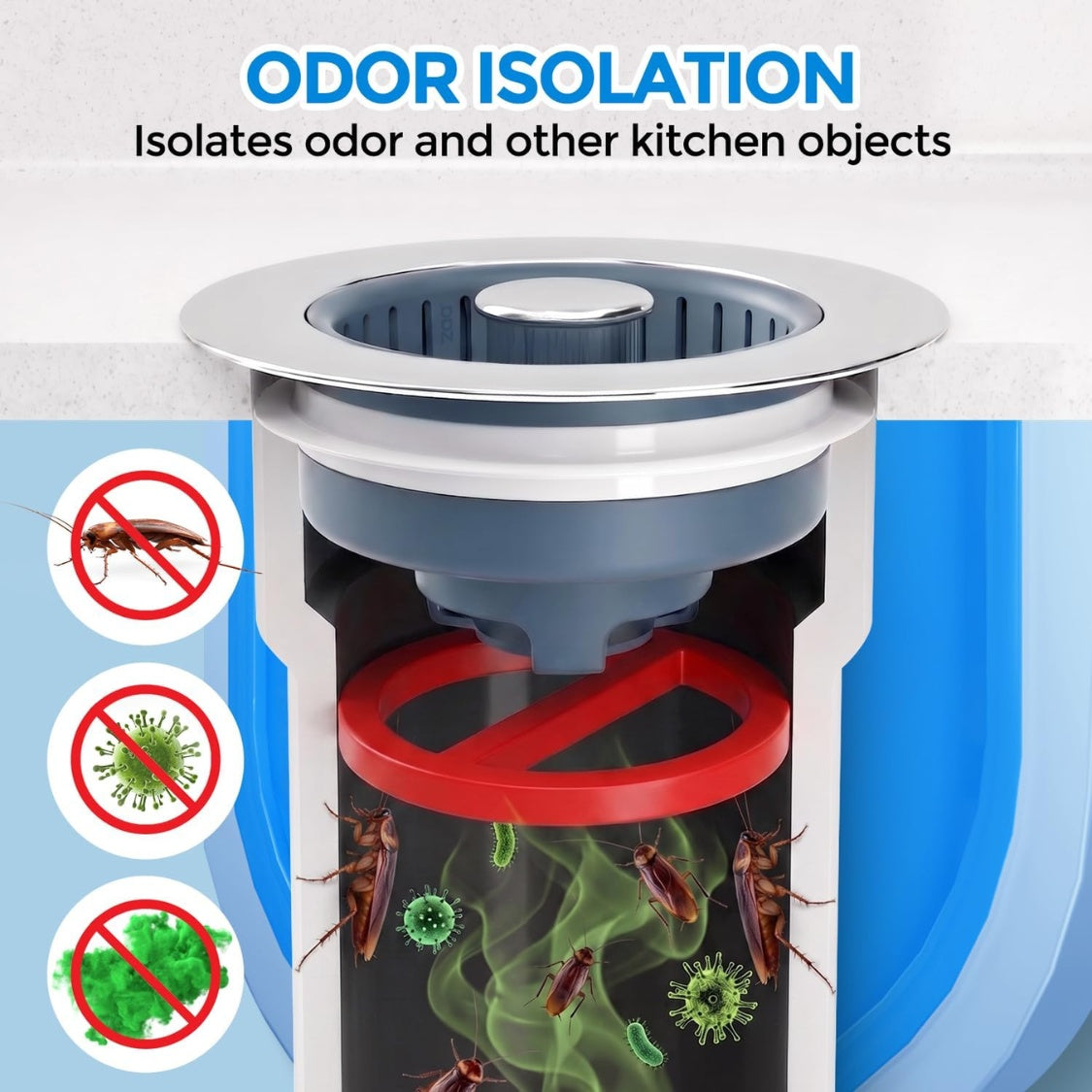 kitchen sink drain strainer stopper