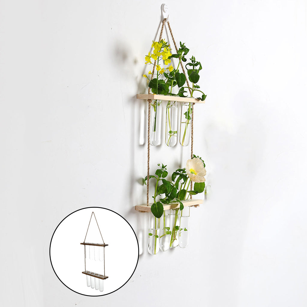 wall hanging terrarium flower glass product angle 6