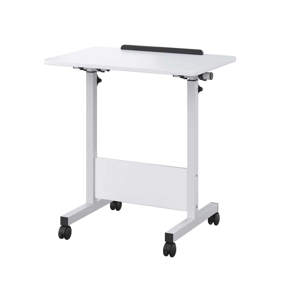 Computer Desk Folding Rolling Multifunction Table With Height Adjustment 90 - Image 4
