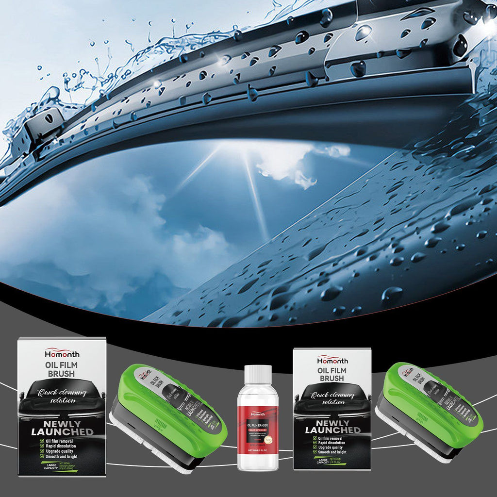 HOMONTH Automotive Glass Film Cleaning Brush Kit 1 Kit - Image 4