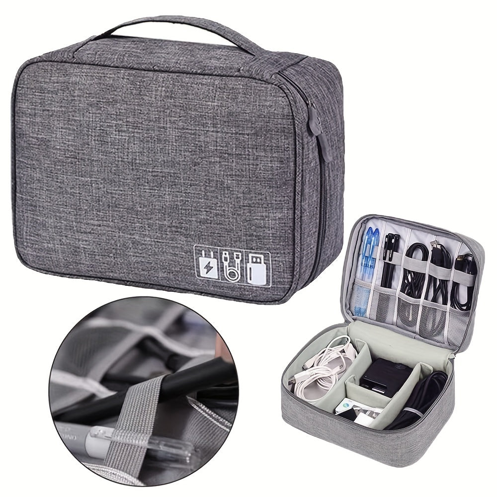 electronics organizer travel cable bag main view