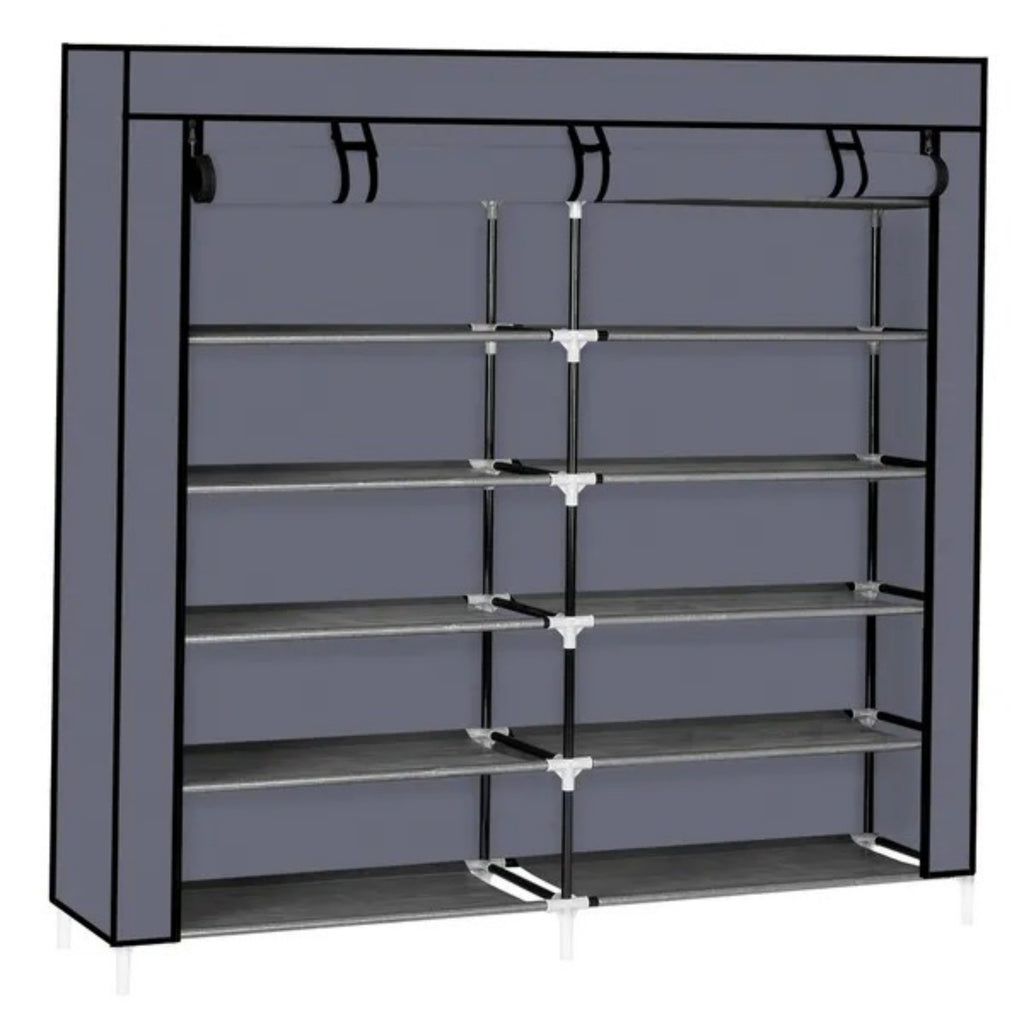 tiers portable shoe rack closet detail and structure