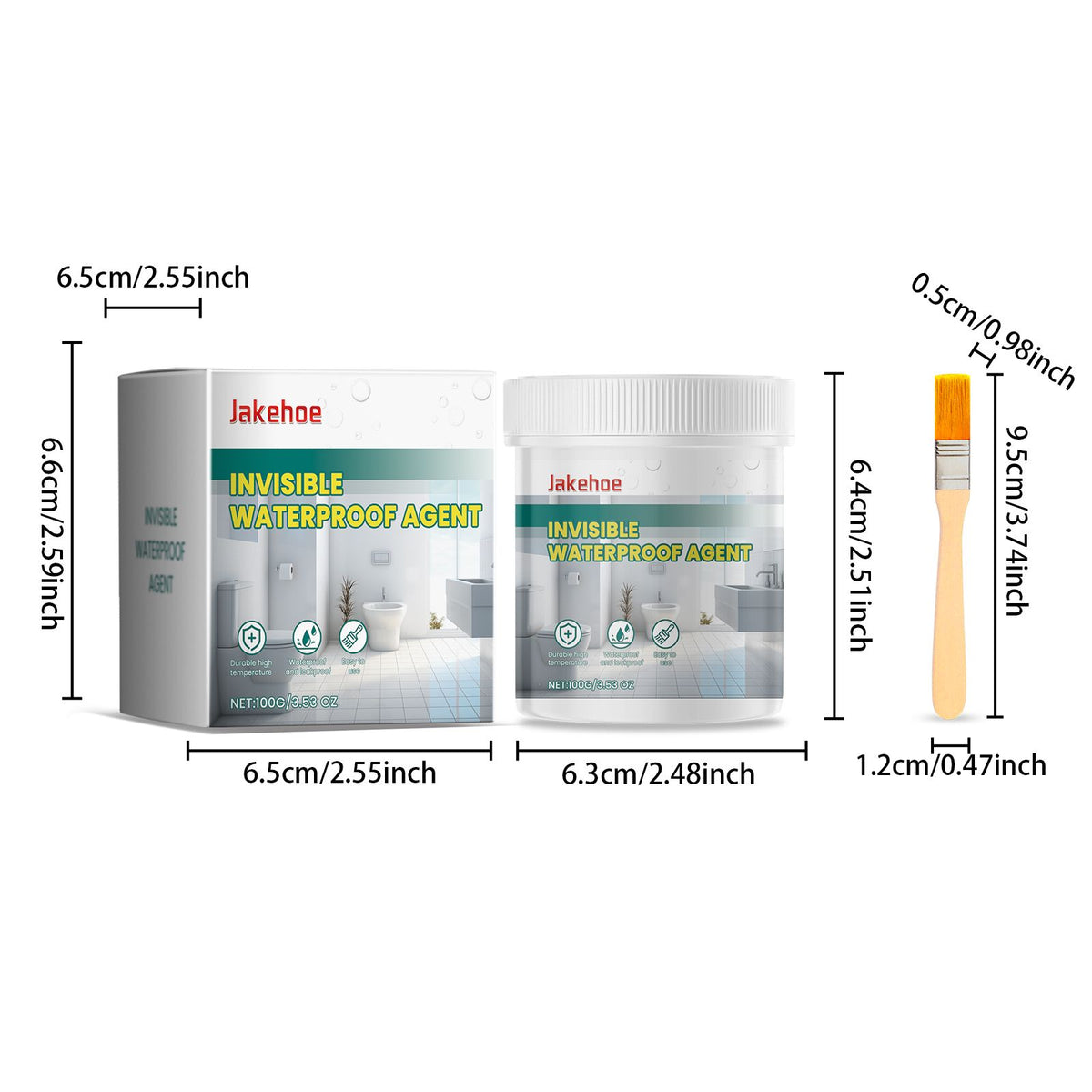 JAKEHOE Household Waterproof Repair Adhesive Kit 1 Piece Kit - Image 3