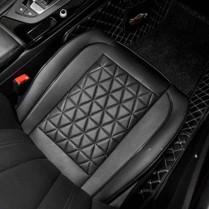 Car Seat Cushion All inclusive Four Seasons Napa Leather Seat Cover - Image 5