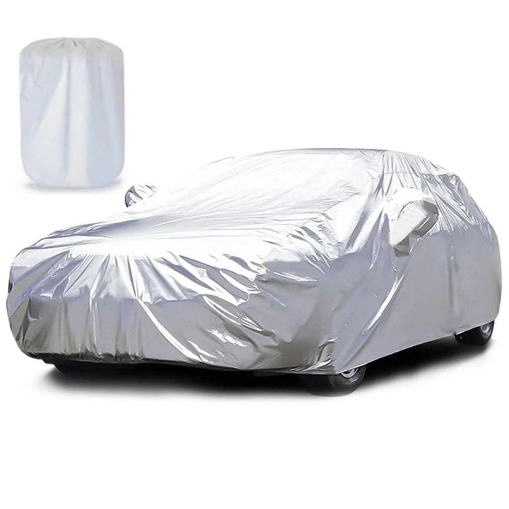189x69x47in Full Car Cover All Weather UV Protection Automotive Cover 170T - Image 4