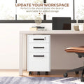 Lockable Vertical File Cabinet with Lock 3 Drawer Filing Cabinet with Hanging