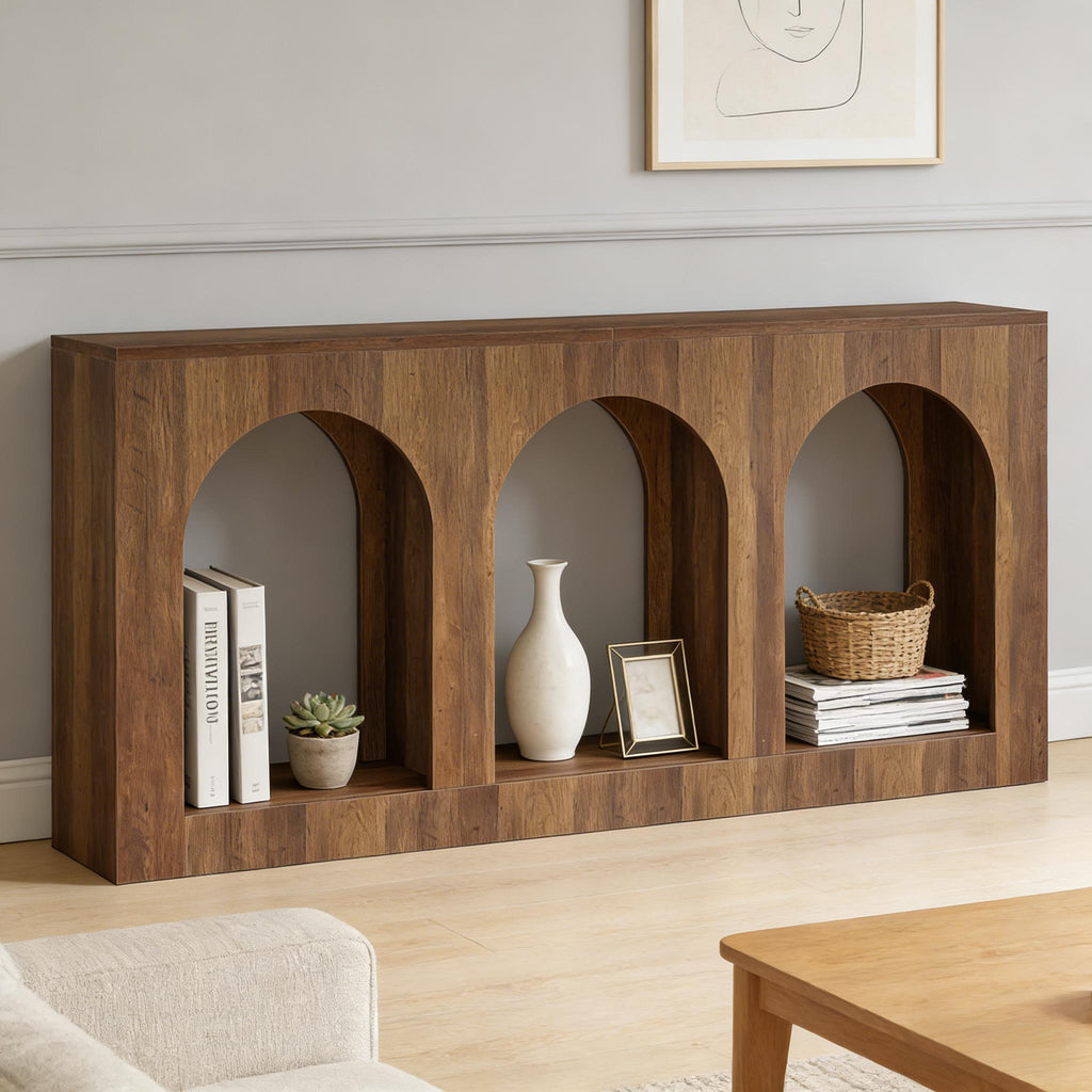 Classic Arched Entryway Console Table