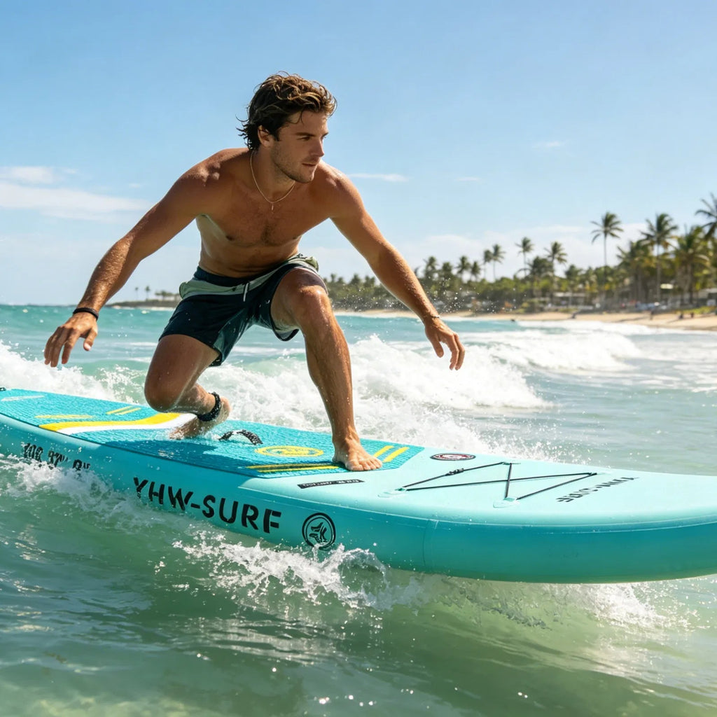 10 6 Inflatable Stand Up Paddle Board With Free Premium SUP Accessories & Backpack - Image 5