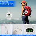 2 In 1 Portable Camping Fan with LED Lantern 8000mAh Battery Powered Tent Fan