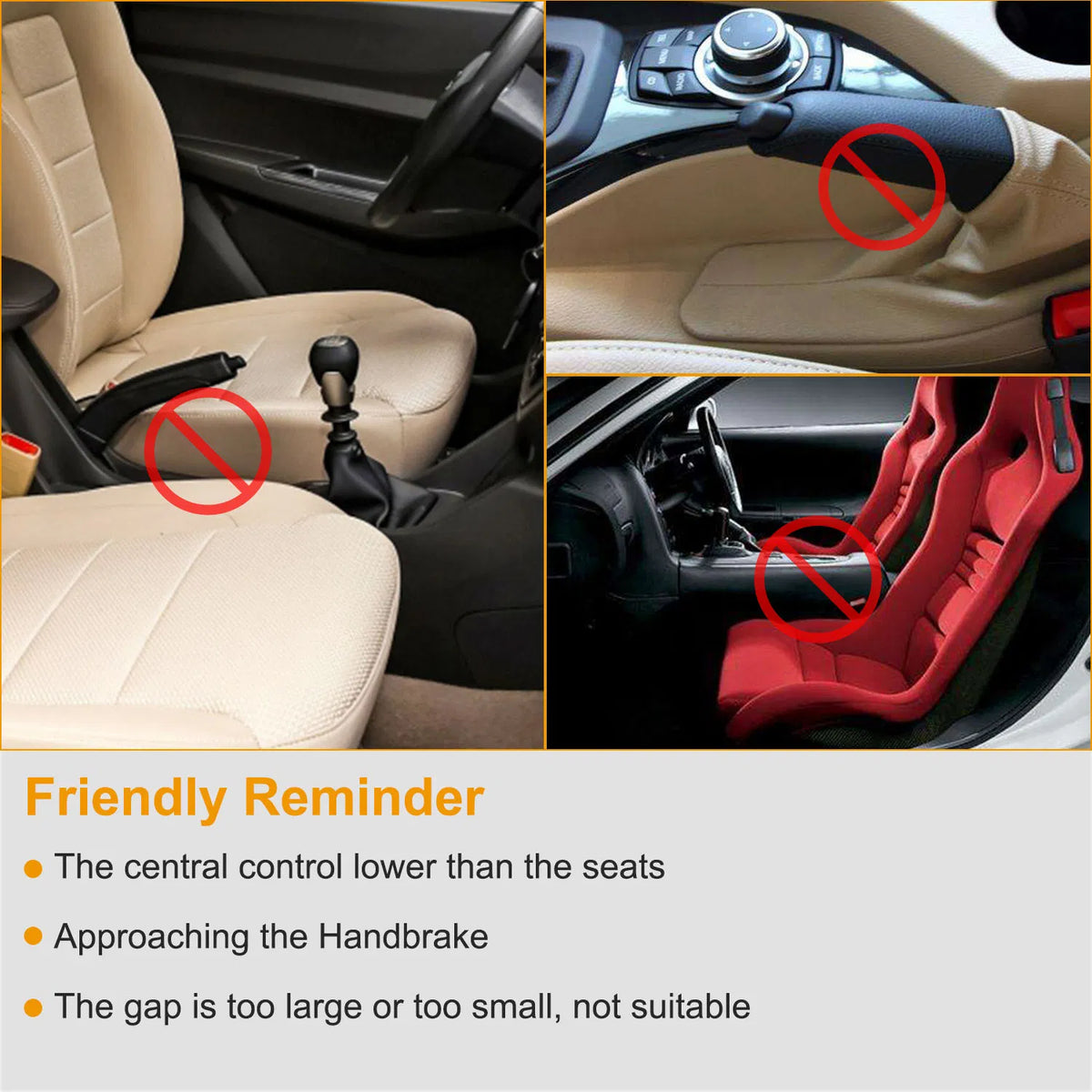 Car Seam Cup Holder Seat Gap Wedge Drink Storage Organizer Console Side Pocket - Image 5