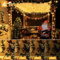 Warm White String Lights LED Ice Bar Light 10m 400mm Curtain Light Modes With