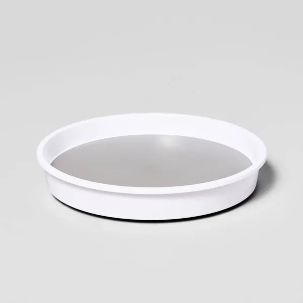 clear 360-degree rotating turntable pantry detail and structure