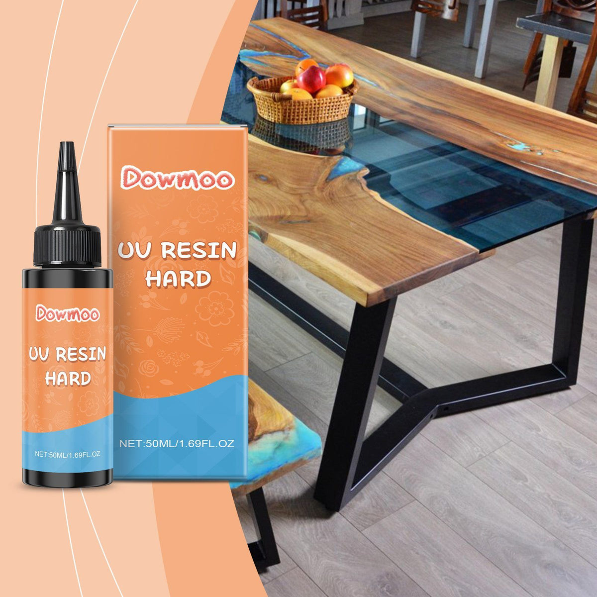DOWMOO UV Curing Resin Glue 50 ml - Image 4