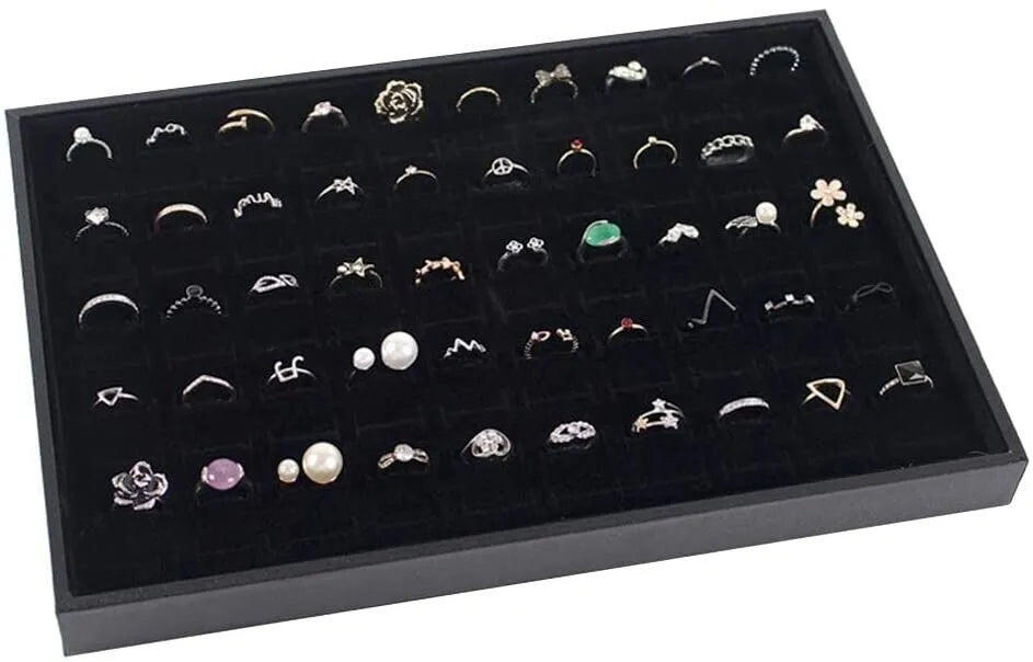 slots jewelry ring display organizer product angle 8