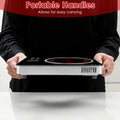 Portable Electric Single Burner Cooktop 3500W 110V Heat Resistant Glass