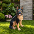 Outdoor Dog Statues German Shepherd Dog Statue for Garden