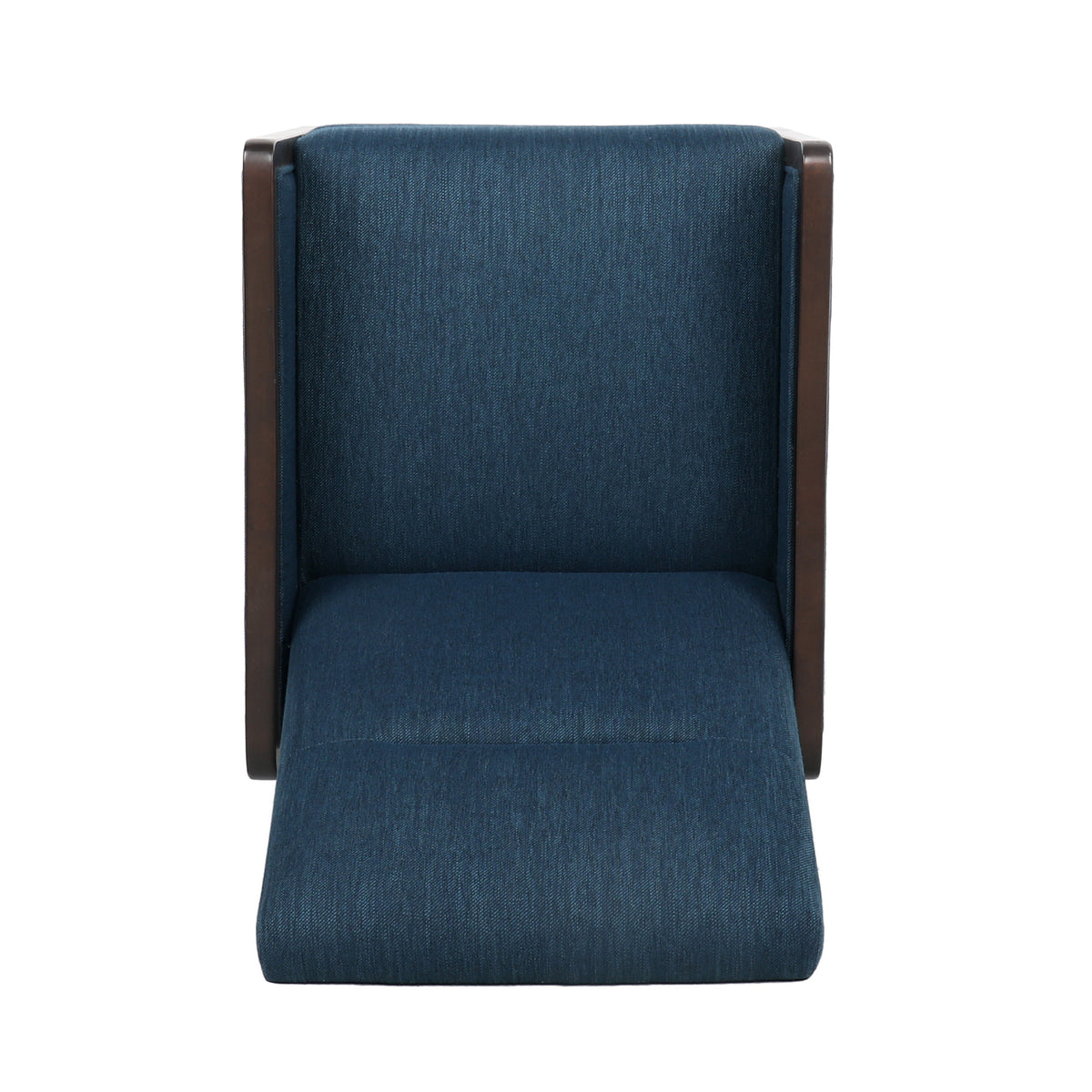 Fabric Recliner Chair Mid Century Modern Recliner Pushback Single Recliner Sofa - Image 2