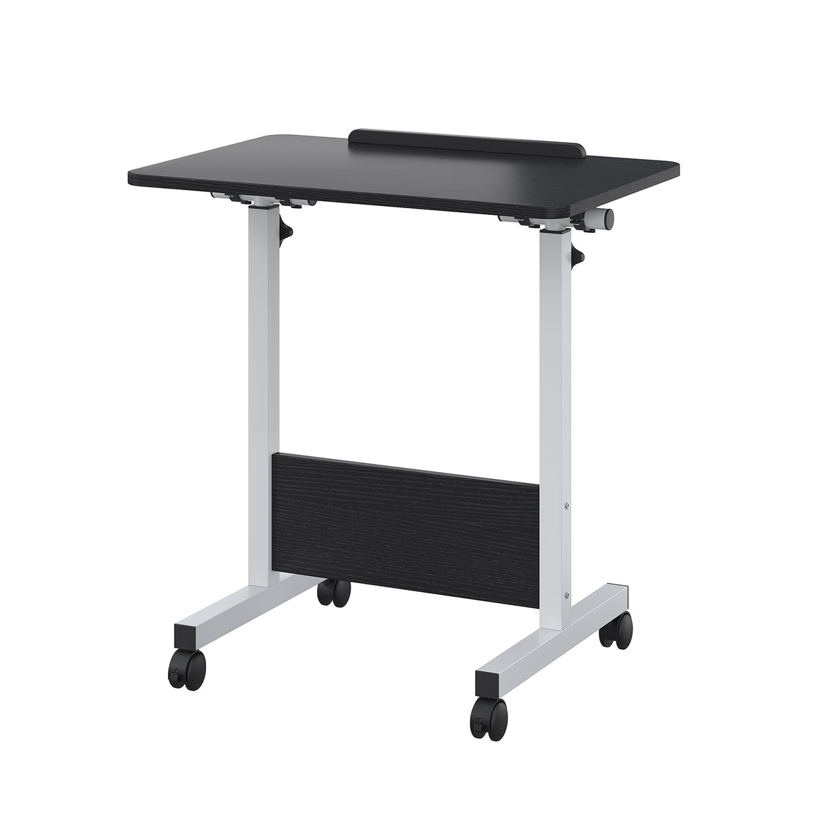 Computer Desk Folding Rolling Multifunction Table With Height Adjustment 90 - Image 4