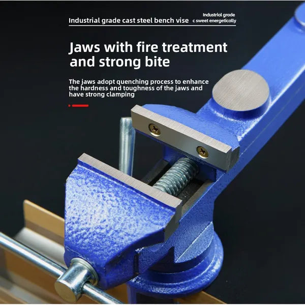 Bench Vise Worktable Precision Bench Vise Fixture Small Household Table Vise - Image 5