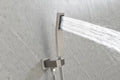 Handheld Shower Head with 59 inch Shower Hose and Adjustable Shower Bracket