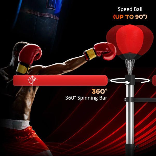 Speed Punching Bag/Speed Bag Boxing Bag Stand - Image 3