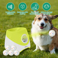 Automatic Dog Ball Launcher Rechargeable Interactive Pet Ball Thrower For Small