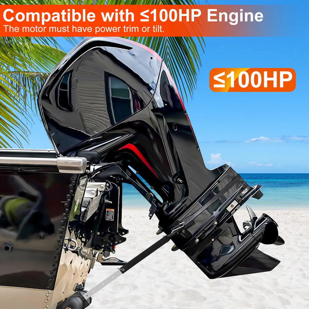 Heavy Duty Boat Transom Saver 28 40in Adjustable Outboard Motor Support