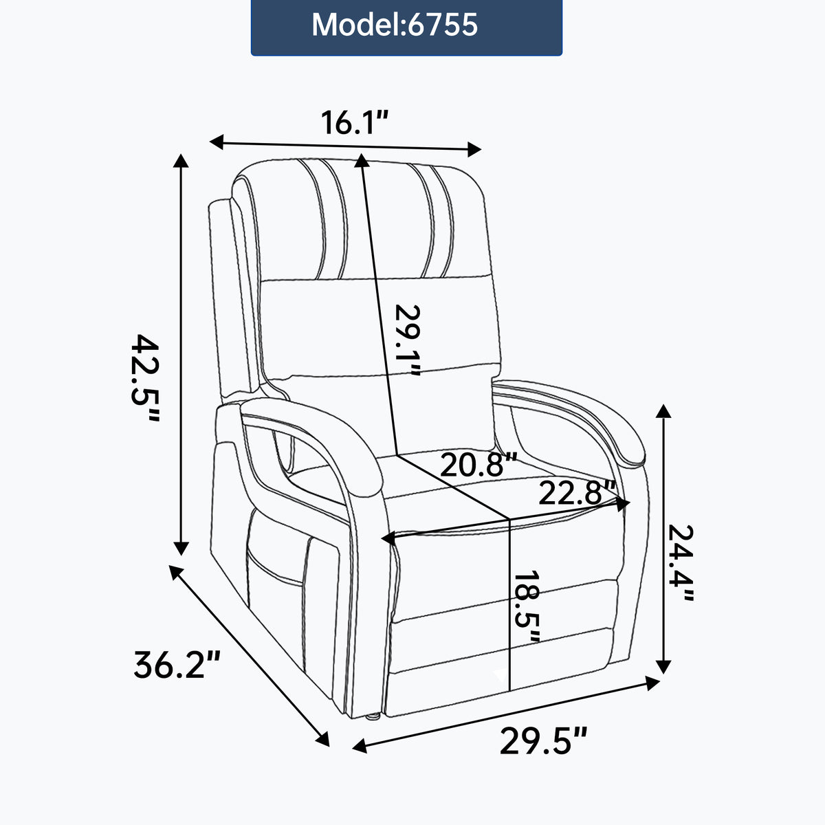 Power Orange Leatheraire Lift Recliner Chair Dual Motor Infinite Position Up to