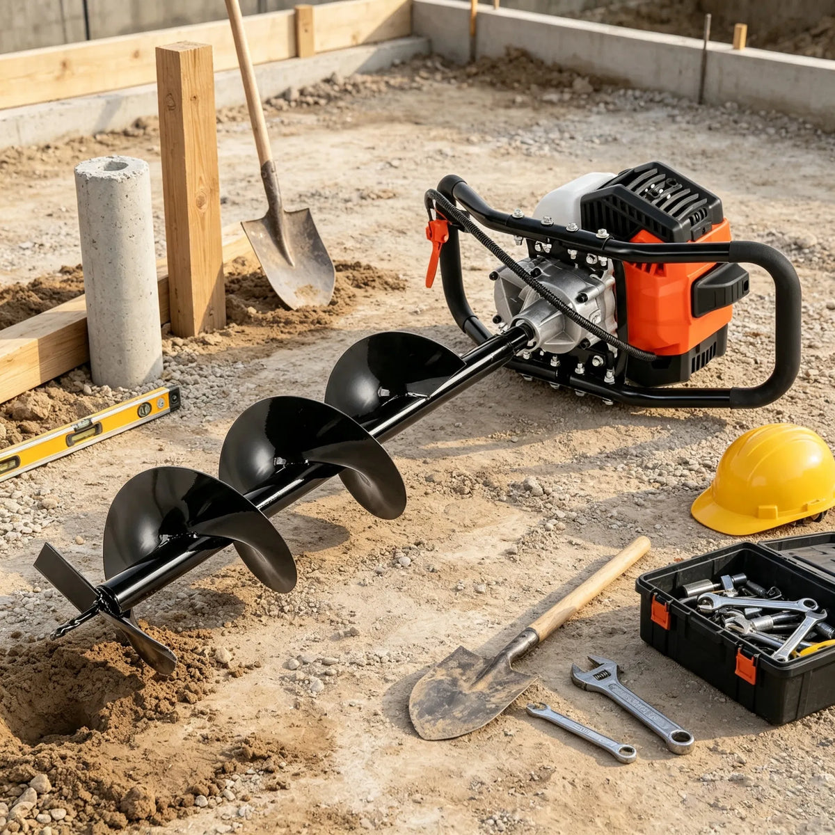 Post Hole Digger 43cc 1250W Auger Post Hole digger - Image 4
