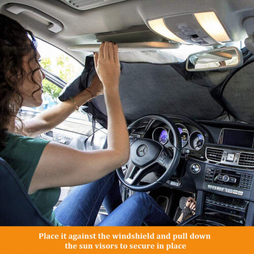 car window sunshade sun shade packaging and components
