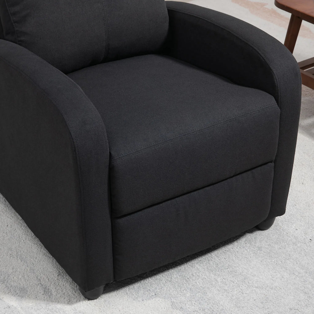 Fabric Recliner Chair Manual Home Theater Seating Single Reclining Sofa Chair - Image 5