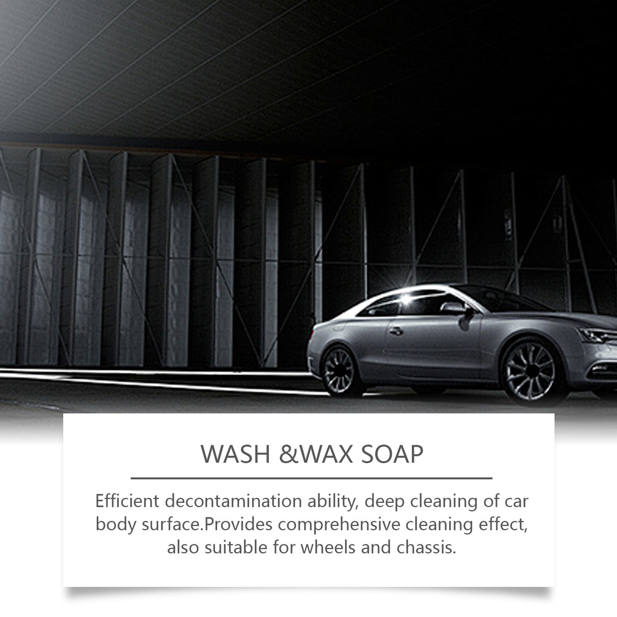 Orange Car Wash Soap Home Concentrated Decontamination Shine - Image 4