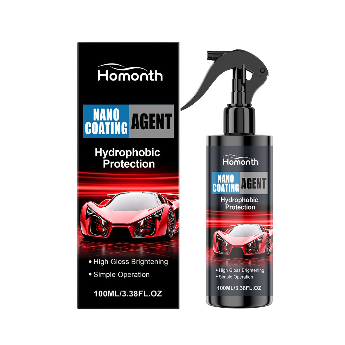 Car Ceramic Coating Agent Auto Paint Gloss Restoration Scratch Resistance Sealant - Image 2