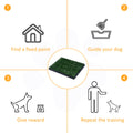 Dog Grass Pad with Tray Artificial Grass for Dogs Doggy Bathroom Toilet Potty
