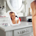 10X Magnifying Lighted Makeup Mirror Double Sided Travel Makeup Mirror with 3
