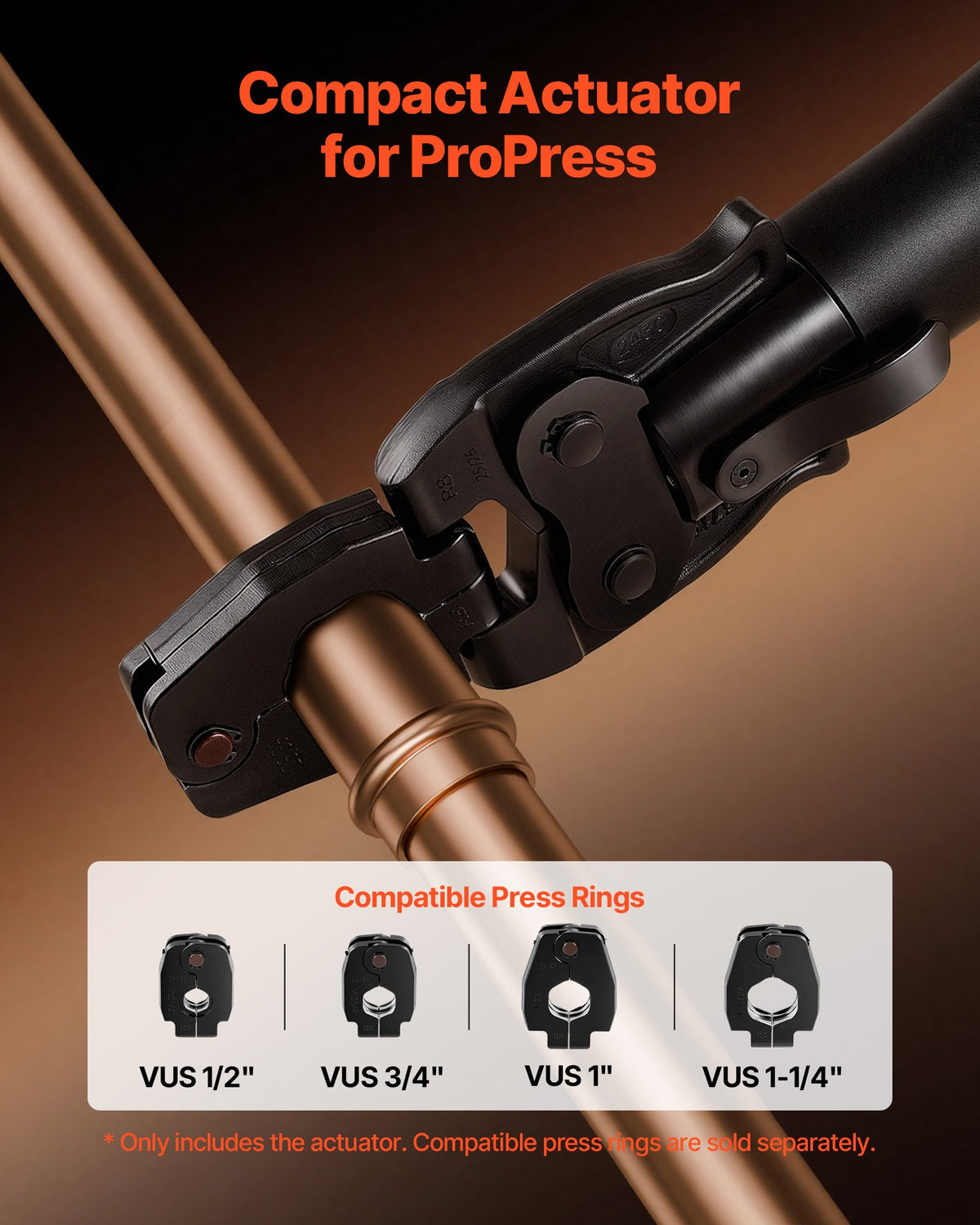 Press Actuator For Compact Series Press Tools Compatible With 1/2" 3/4" 1" & - Image 5
