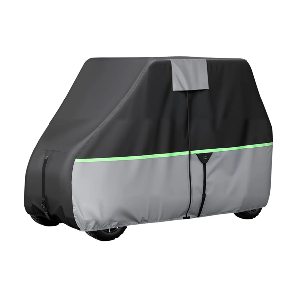600D Waterproof Oxford Golf Cart Cover Full Coverage For Passenger Club Car - Image 3