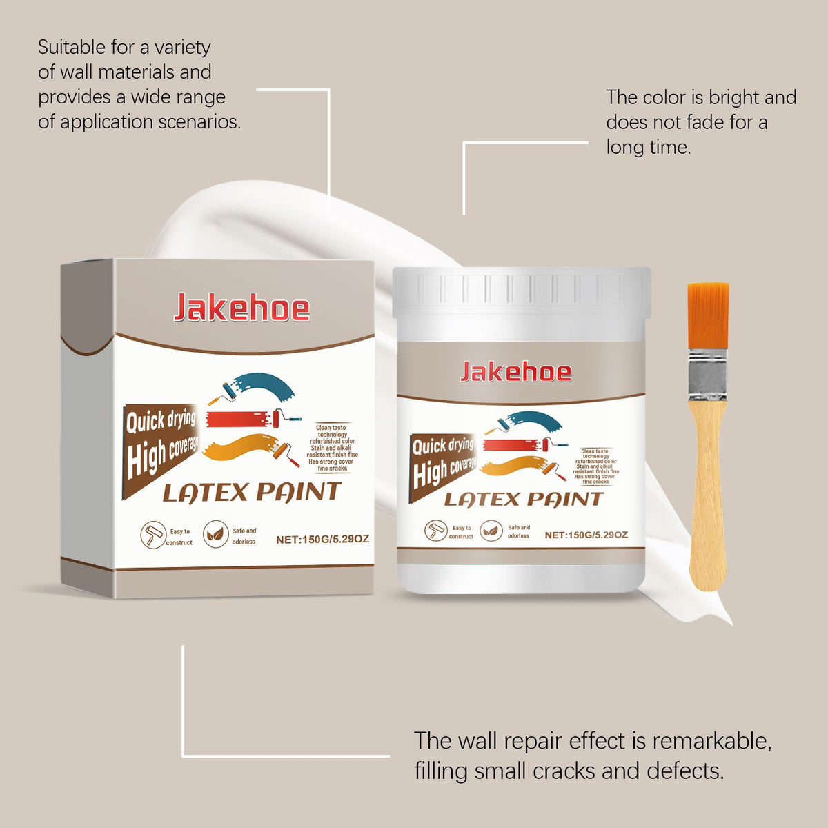 JAKEHOE Wall Renewal Paint Kit 1set Kit - Image 3
