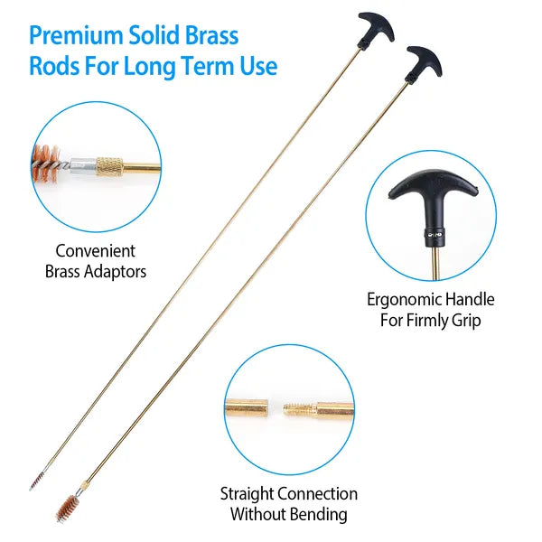 Universal Gun Cleaning Kit Gun Cleaning Brushes Mops Muff Guard - Image 4