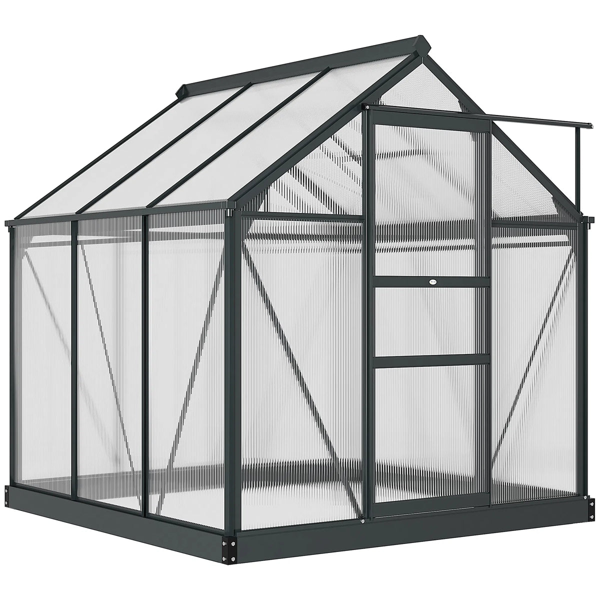 Greenhouse Garden Green House Outdoor Greenhouse Kit PC Board with Sliding - Image 3