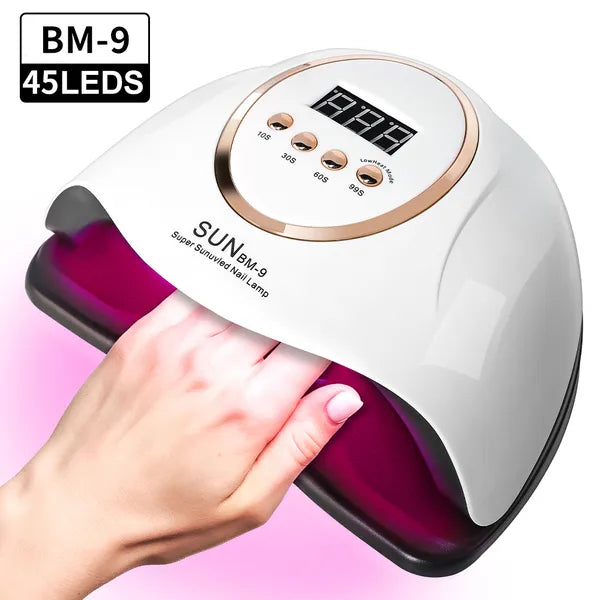 UV LED Nail Lamp 280W Nail Curing Lamps For Gel Polish With Automatic Sensor 4
