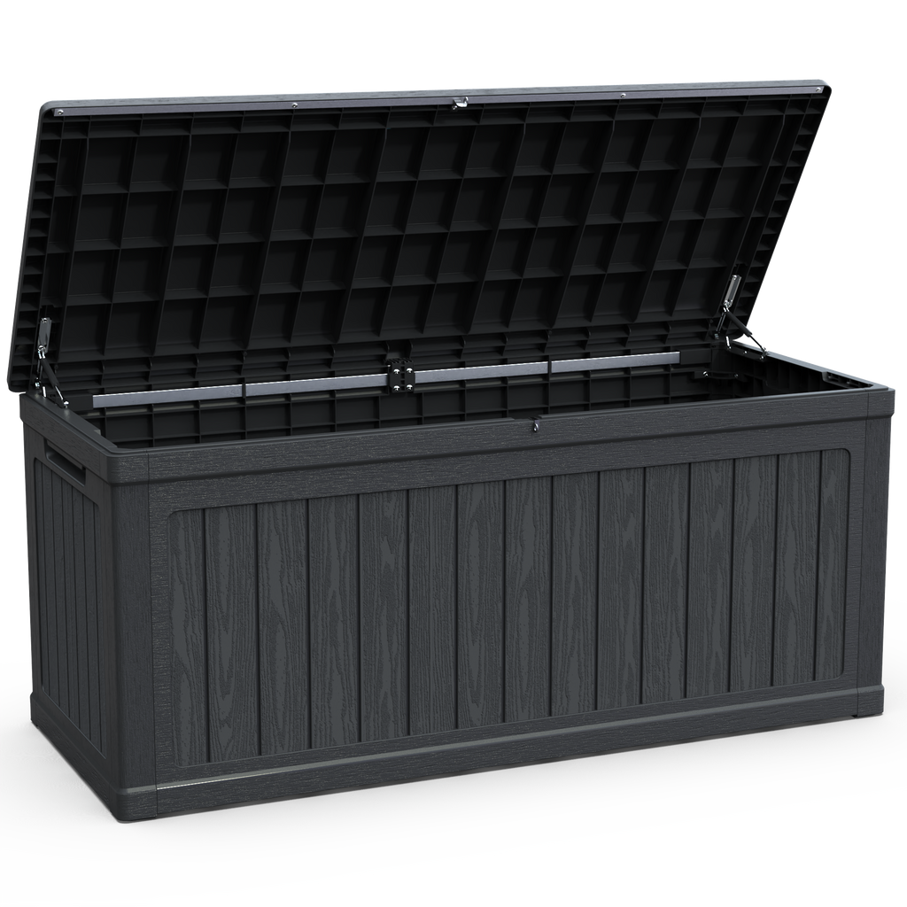 260-gallon XXL outdoor storage deck box product view 4