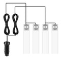 4pcs car interior led atmosphere product angle 7