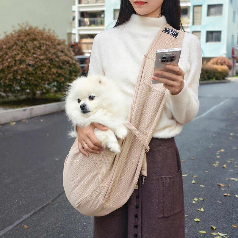 Crossbody Cat Bag Large Capacity Outing Portable Pet Bag - Image 2