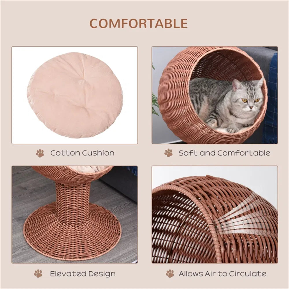 Pet Cat Bed/Cat House ( Amazon Shipping)(Prohibited by WalMart) - Image 2