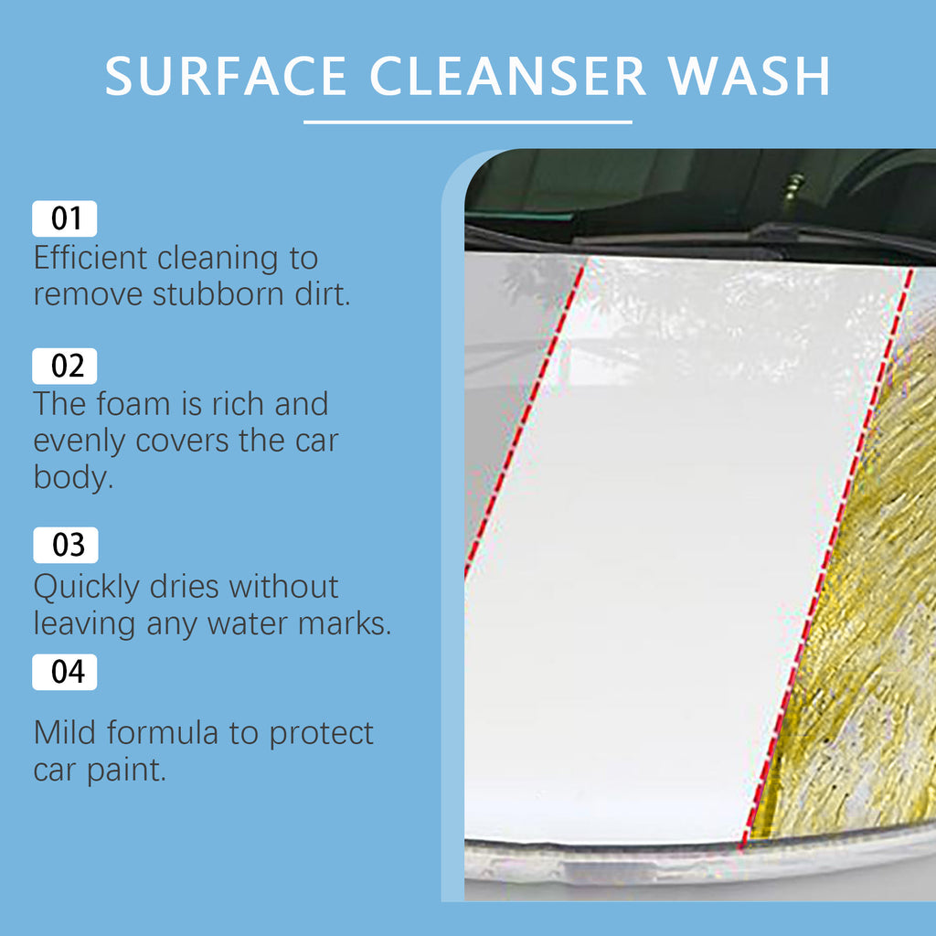 Car Wash Soap Gentle Formula Safe On Paint Truck SUV RV Wash - Image 4
