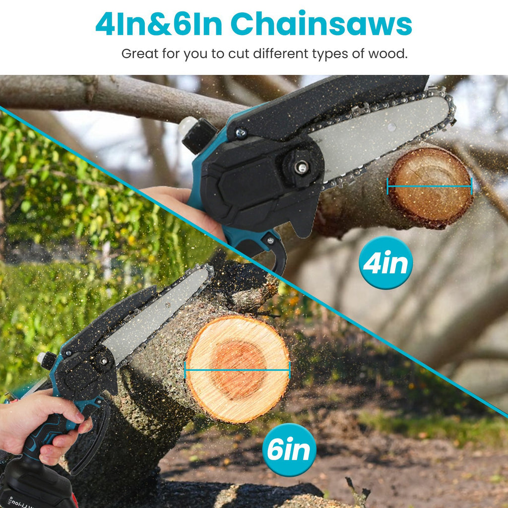 4 in 1 Cordless Pole Pruning Shears and Handheld Chainsaw Combo Kit - Additional Product View Pole Pruning Shears
