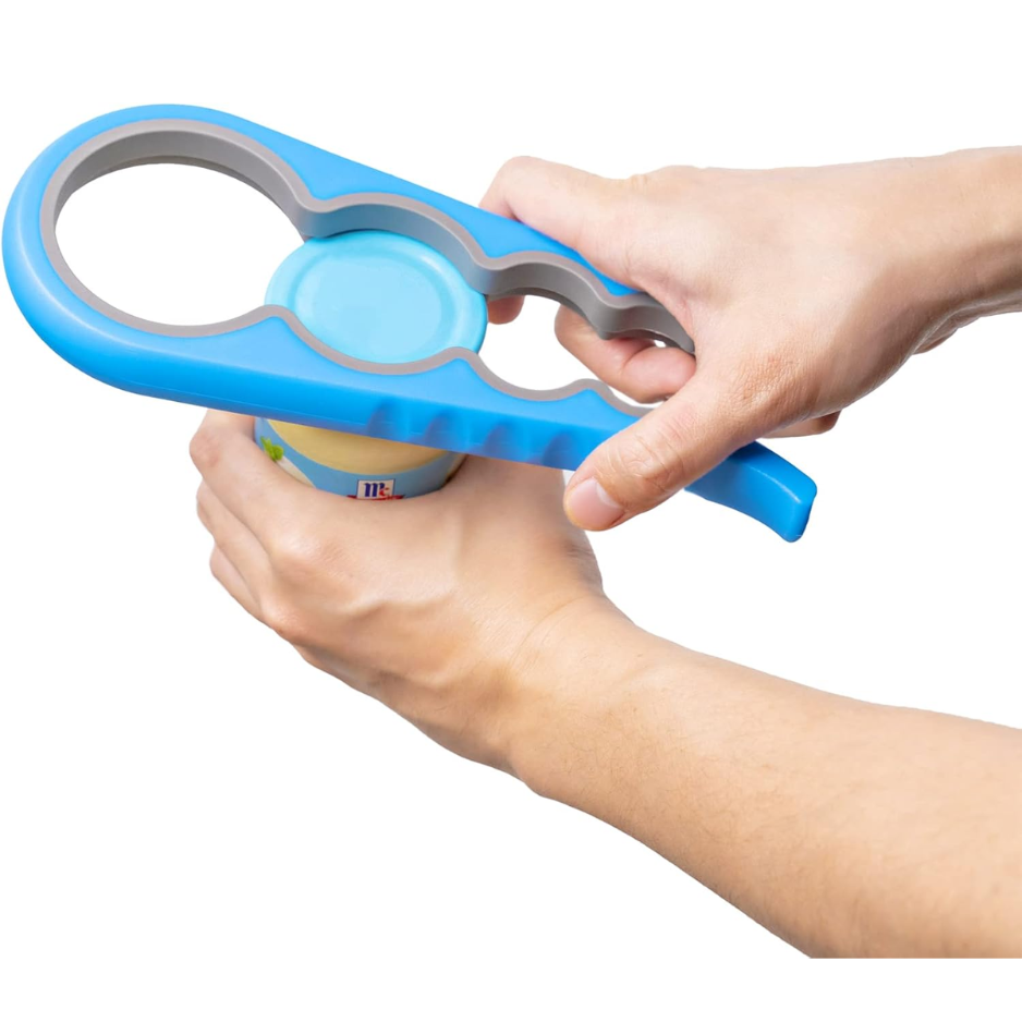 Multi Size Jar & Bottle Opener For Seniors & Arthritis Anti Slip Rubber - Image 4