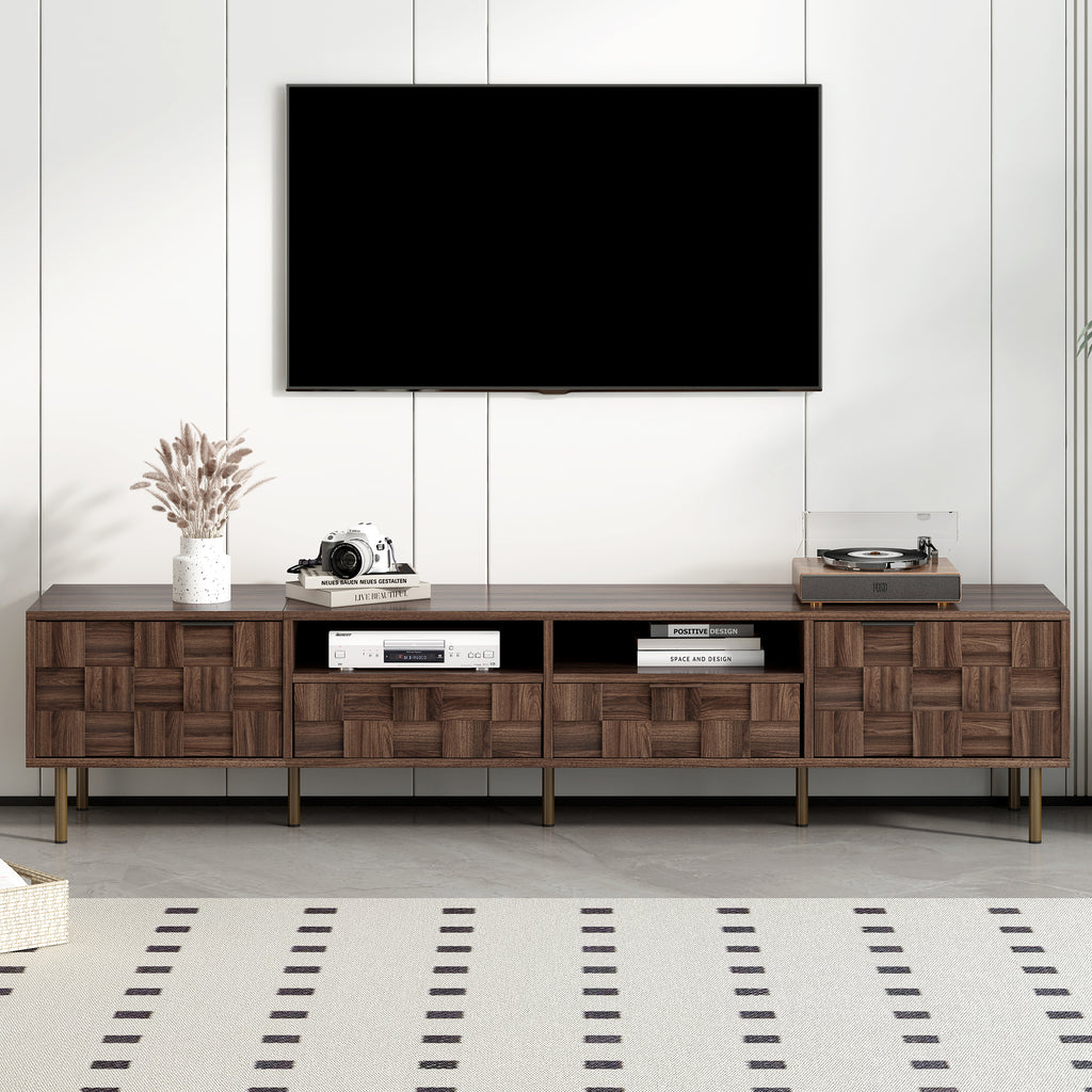 Mid-Century TV Stand for TVs up to 85 Inches