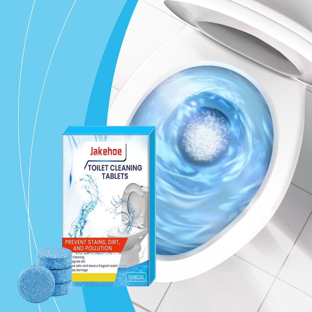 jakehoe toilet bowl cleaning tablets packaging and components